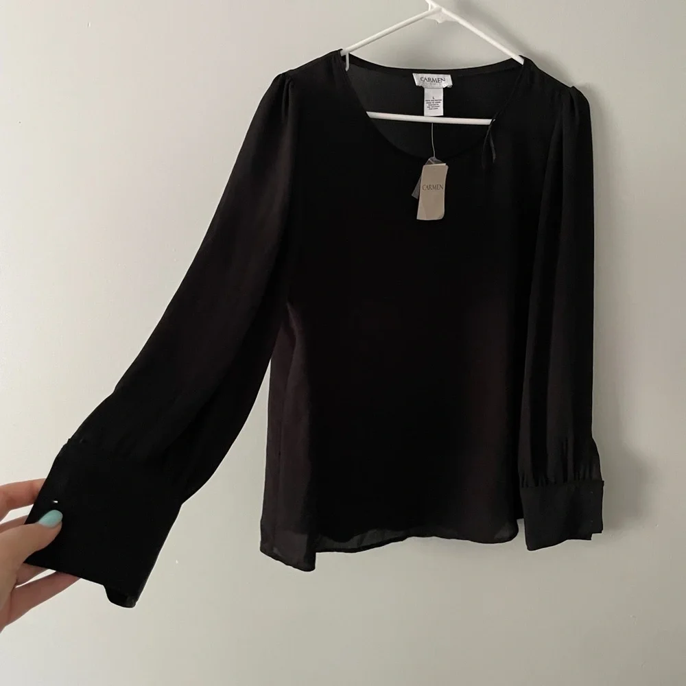 NWT Carmen blouse 10 - Picture 8 of 9
